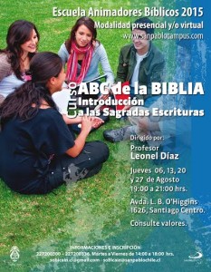 Afiche ABC de la Biblia (agosto)