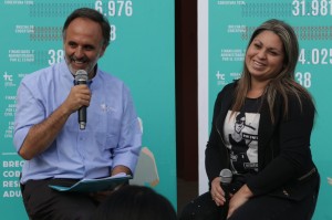 Claudia Fredes, apoderada del jardín infantil Sol Naciente del Hogar de Cristo