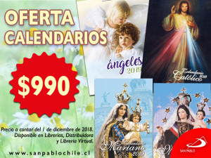 Calendario SAN PABLO en oferta durante diciembre