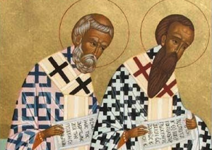 Stos. Basilio Magno y Gregorio Nacianceno