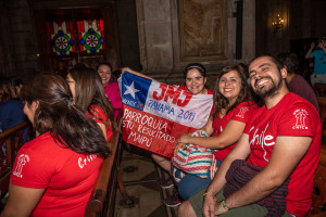 Jóvenes chilenos que irán a la JMJ en Panamá celebraron su tradicional misa de envío