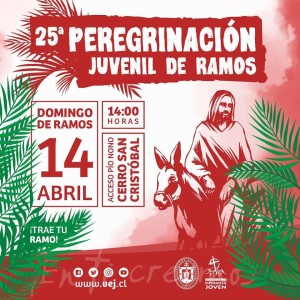 Todos invitados a la XXV Peregrinación juvenil de Ramos