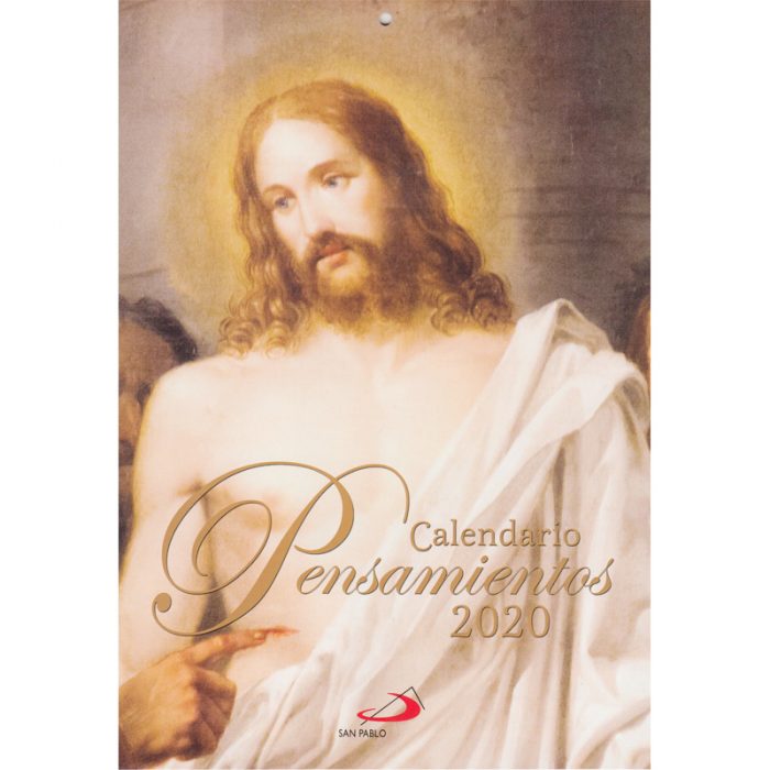 Calendario pensamientos 2020