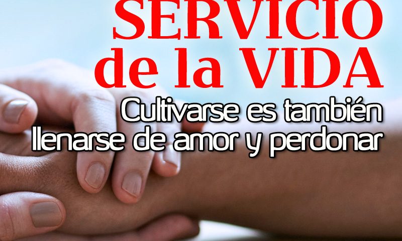 AL SERVICIO DE LA VIDA: Cultivarse es también llenarse de amor y perdonar