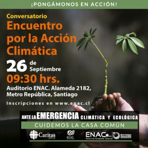 Conversatorio: Encuentro por la Acción Climática ¡Pongámonos en Acción!