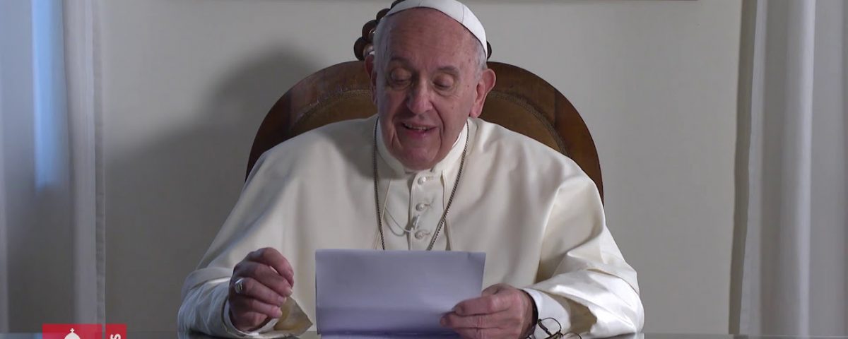 Mensaje en video del Papa con motivo del "Climate Action Summit"