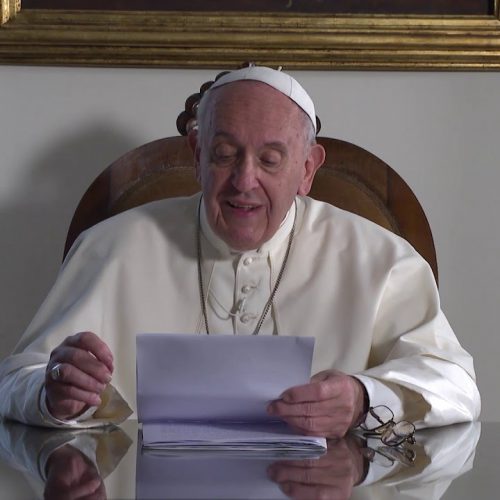 Mensaje en video del Papa con motivo del "Climate Action Summit"