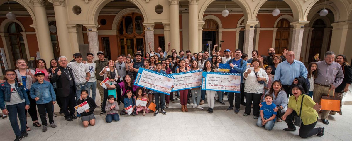 GANADORES DE CONCURSO AUDIOVISUAL VIAJARÁN A ROMA A ENCONTRARSE CON EL PAPA FRANCISCO