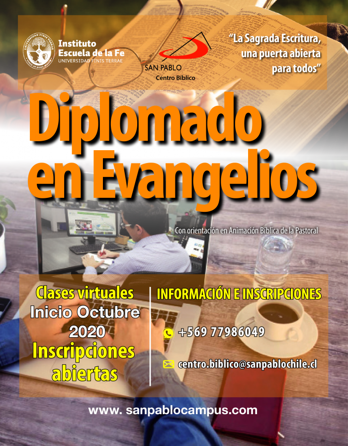 Diplomado en Evangelios comenzará sus clases en octubre SAN PABLO Chile