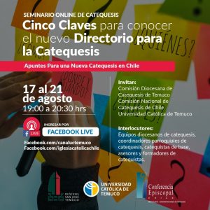 SEMINARIO ONLINE: “Cinco claves para conocer el nuevo directorio para la catequesis”