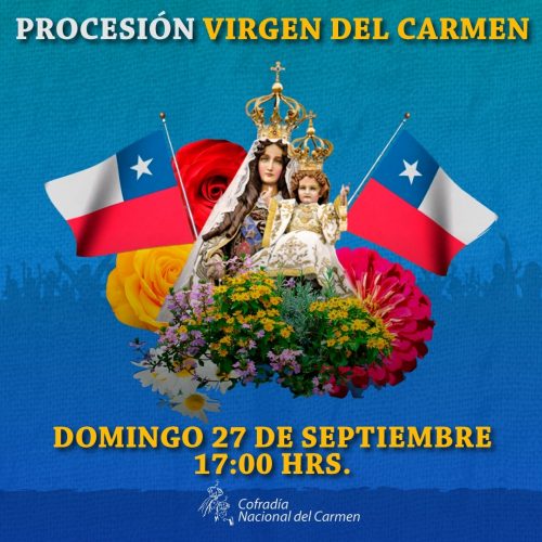 Cofradía Nacional del Carmen invita a participar de misa y procesión virtual