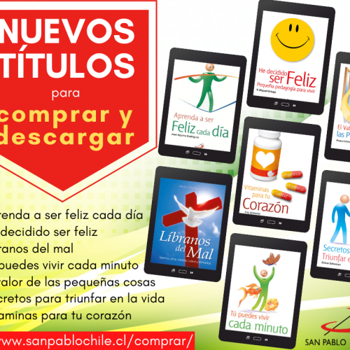 Nuevos libros digitales se encuentran disponibles en nuestro sitio web