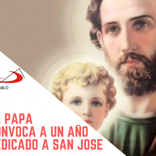 El Papa convoca a un año dedicado a san José