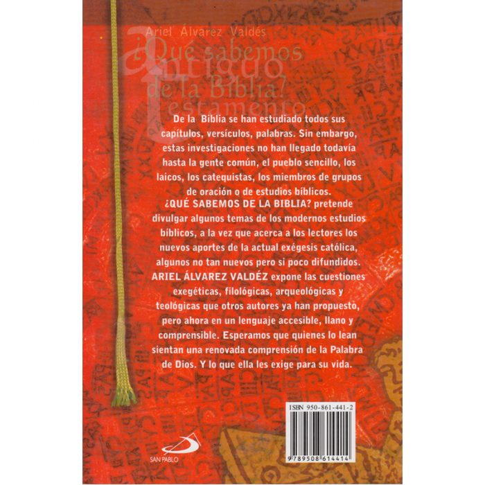 ¿ Que sabemos de la Biblia ? Antiguo Testamento