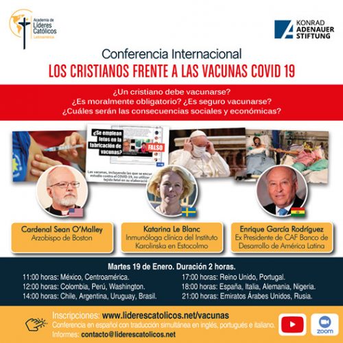 Conferencia Internacional: Los cristianos frente a las vacunas Covid19