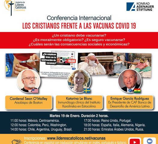 Conferencia Internacional: Los cristianos frente a las vacunas Covid19