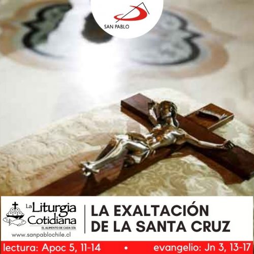 LITURGIA COTIDIANA 3 DE MAYO: LA EXALTACIÓN DE LA SANTA CRUZ (F). Rojo.