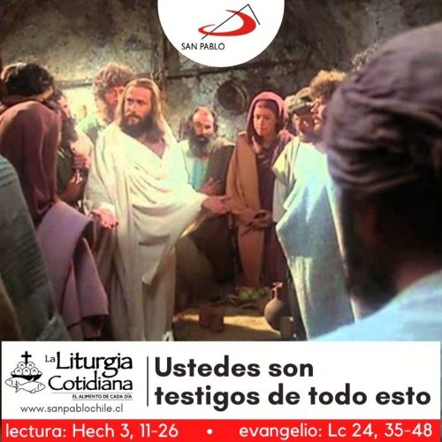 LITURGIA COTIDIANA 8 DE ABRIL: JUEVES DE LA OCTAVA DE PASCUA. Blanco.