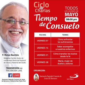 Ciclo de charlas “Tiempo de consuelo”