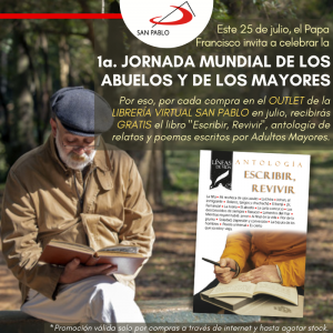 Compra en el OUTLET de la Librería Virtual SAN PABLO y recibe gratis el libro “Escribir, revivir”