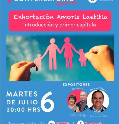 Iglesia de Santiago invita al ciclo de conversatorios sobre Amoris Laetitia