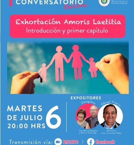 Iglesia de Santiago invita al ciclo de conversatorios sobre Amoris Laetitia