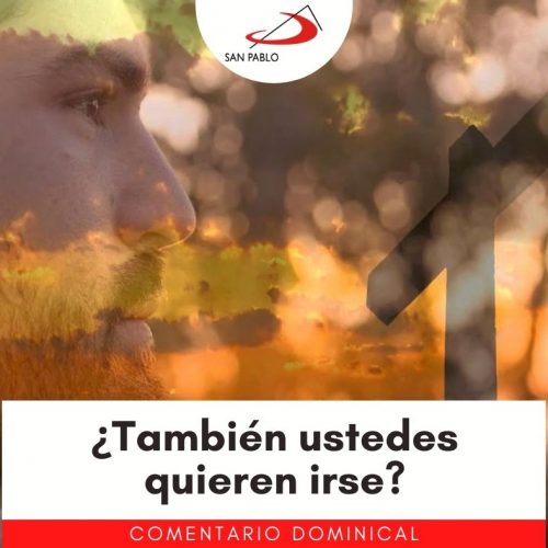 COMENTARIO DOMINICAL: ¿También ustedes quieren irse?