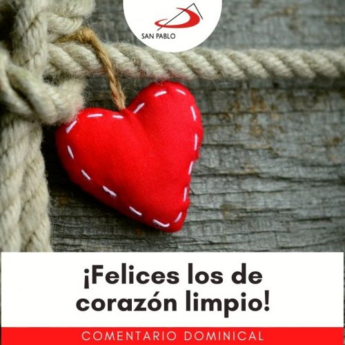 COMENTARIO DOMINICAL: ¡Felices los de corazón limpio!