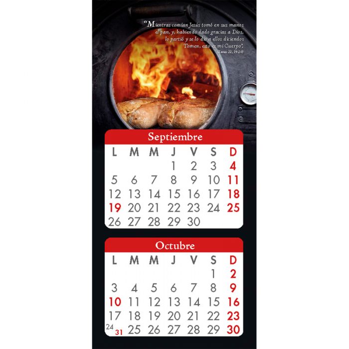 Calendario Pan de la Palabra 2022