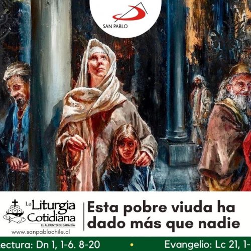 LITURGIA COTIDIANA 22 DE NOVIEMBRE: De la feria. Verde.