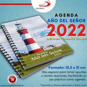 Disponible la agenda "Año del Señor" en formato GRANDE y anillada