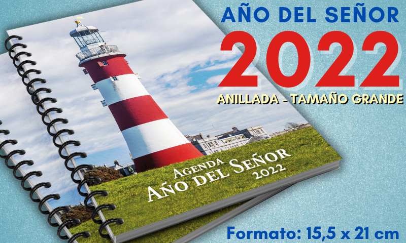 Disponible la agenda «Año del Señor» en formato GRANDE y anillada – SAN  PABLO Chile