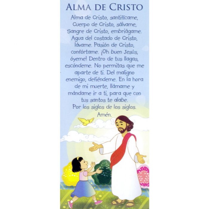 Tarjeta Alma de Cristo Infantil