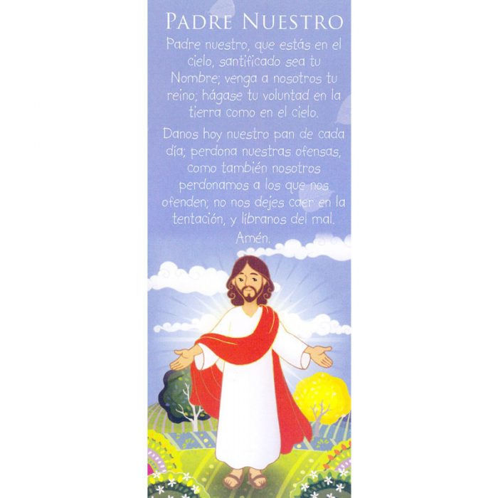 Tarjetas Padre Nuestro Infantil