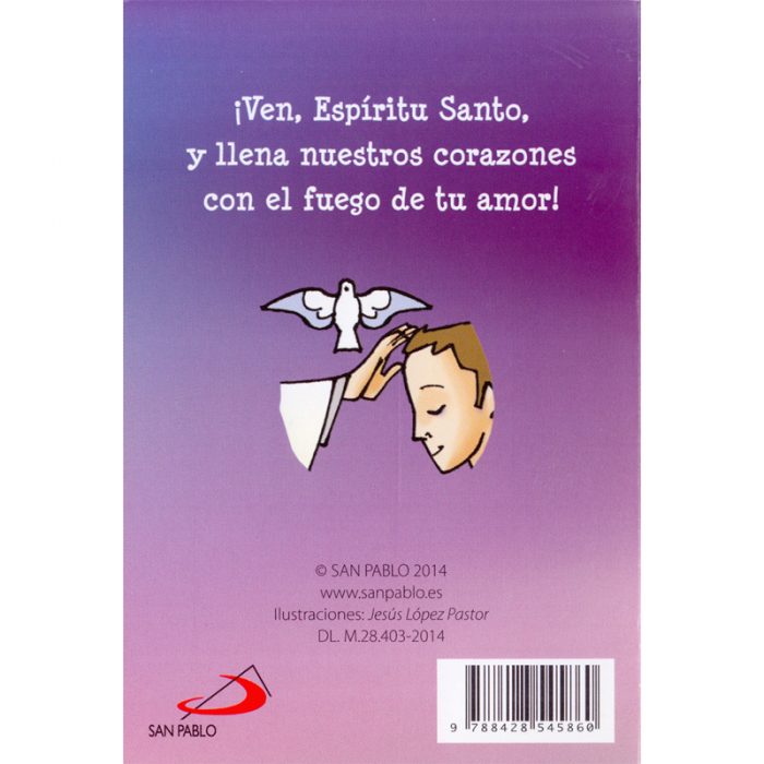 Tríptico Dones y Frutos del Espíritu Santo.
