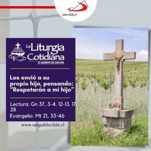 LITURGIA COTIDIANA 18 DE MARZO: De la feria. Morado.