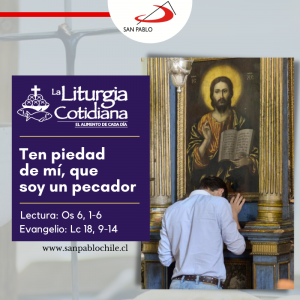 LITURGIA COTIDIANA 26 DE MARZO: De la feria. Morado.