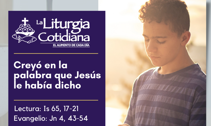 LITURGIA COTIDIANA 28 DE MARZO: De la feria. Morado.