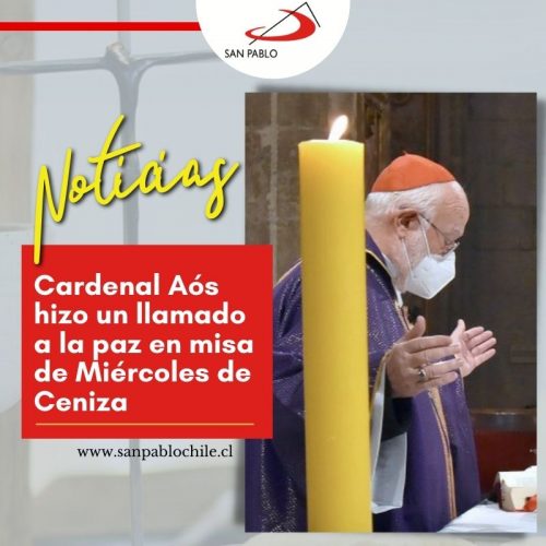 Cardenal Aós hizo un llamado a la paz en misa de Miércoles de Ceniza