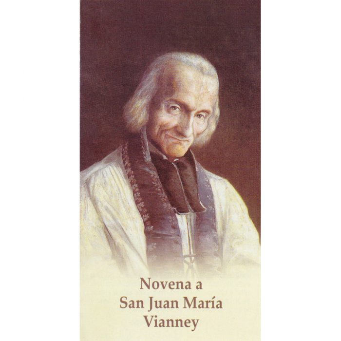 Folleto Novena San Juan María Vianney (25 Ejemplares)