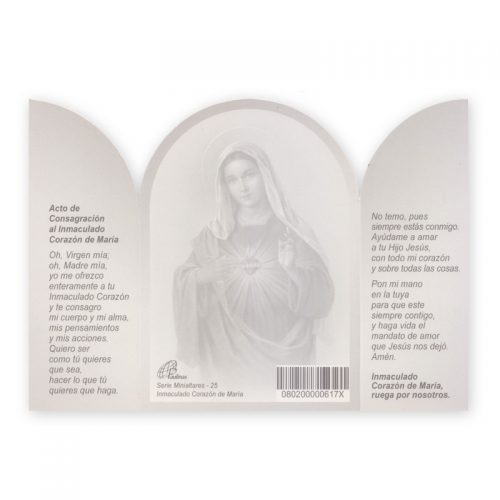 Altar Sagrado Corazón de María - 25 Ejemplares