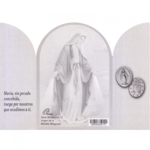 Altar Virgen de la Medalla Milagrosa - 25 Ejemplares