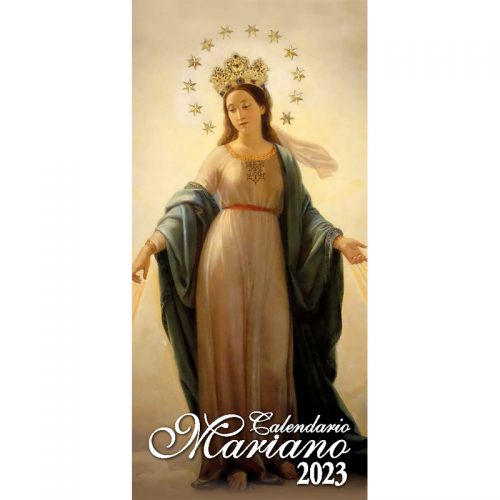 Calendario Mariano 2023 - Portada Virgen de Coromoto