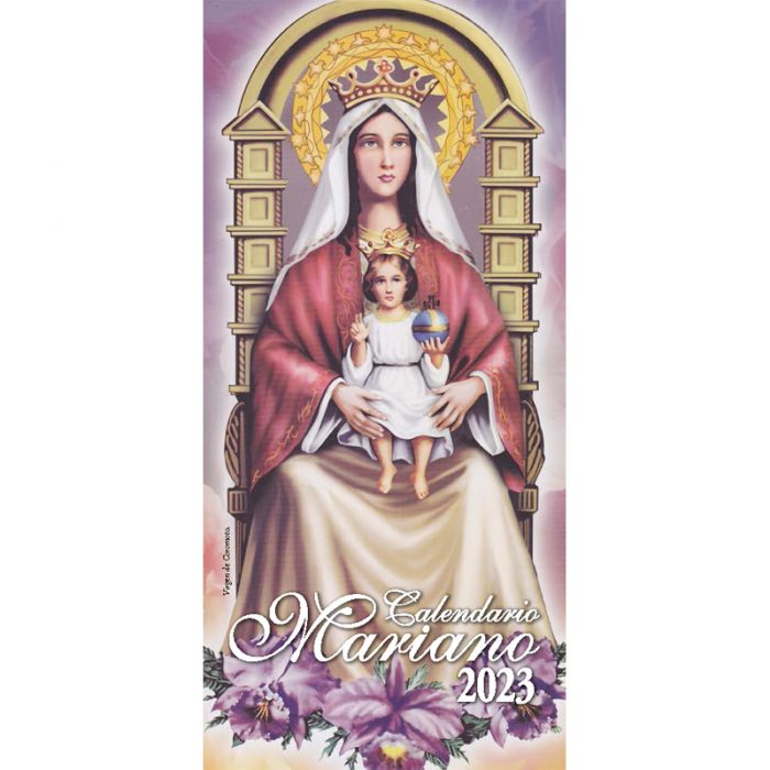 Calendario Mariano 2023 - Portada Virgen María