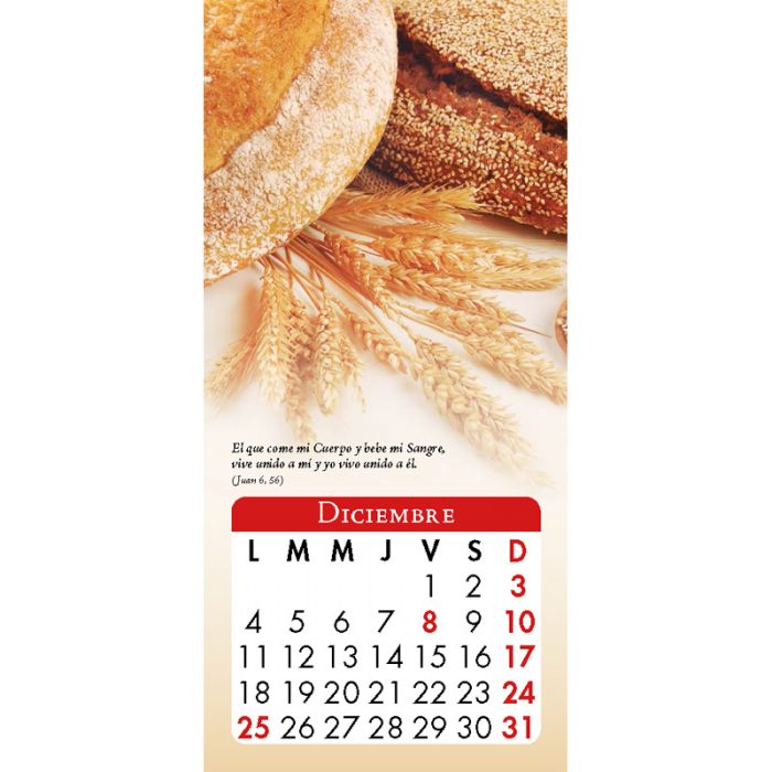 Calendario Pan de la Palabra 2023