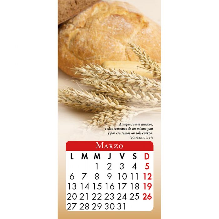 Calendario Pan de la Palabra 2023