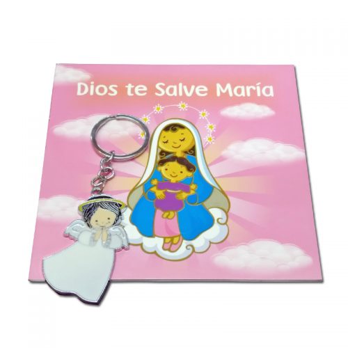 Libro Dios te Salve María + Llavero