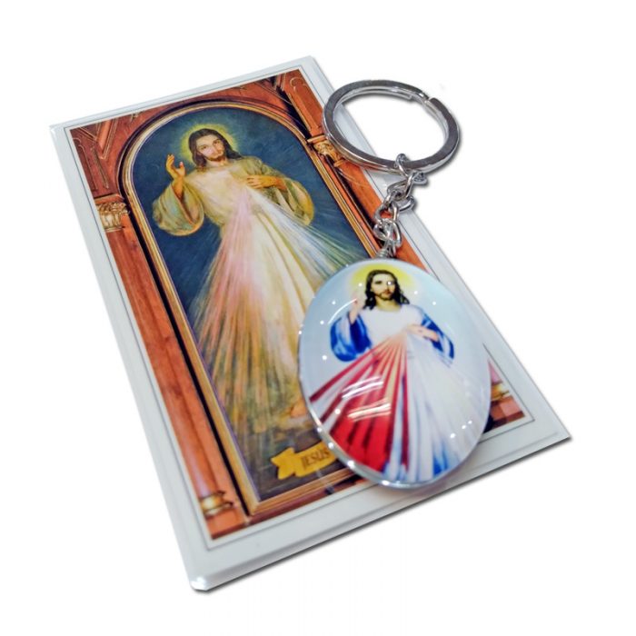 Estampa + Llavero Señor de la Misericordia