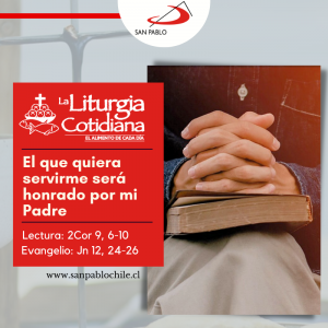 LITURGIA COTIDIANA 10 DE AGOSTO: SAN LORENZO, di. y mr. (F). Rojo.