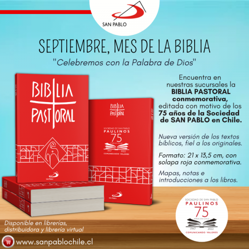 Biblia Pastoral SAN PABLO conmemorativa